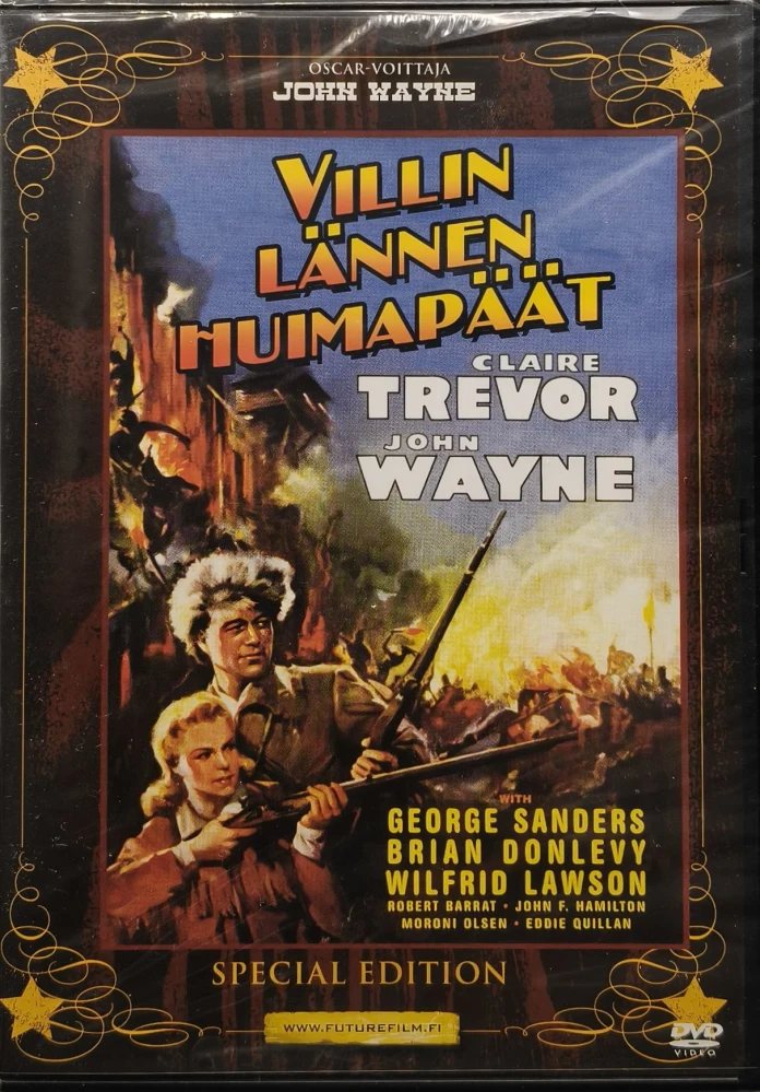 UUSI (DVD) John Wayne: Villin lännen huimapäät (1939) SUOMIKANNET