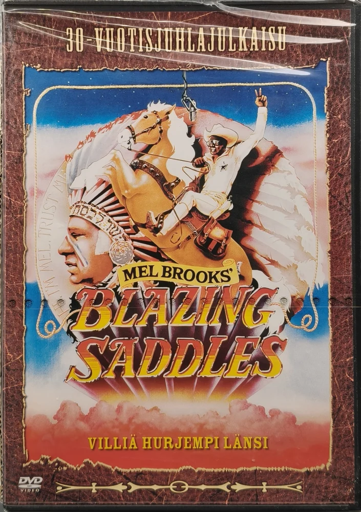 UUSI (DVD) Mel Brooks: Villiä hurjempi länsi (1974) SUOMIKANNET