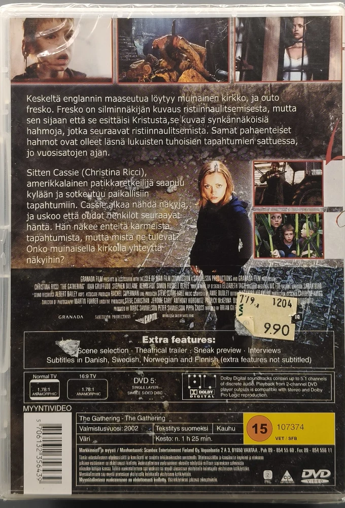 UUSI (DVD) Christina Ricci: The Gathering (2002) SUOMIKANNET