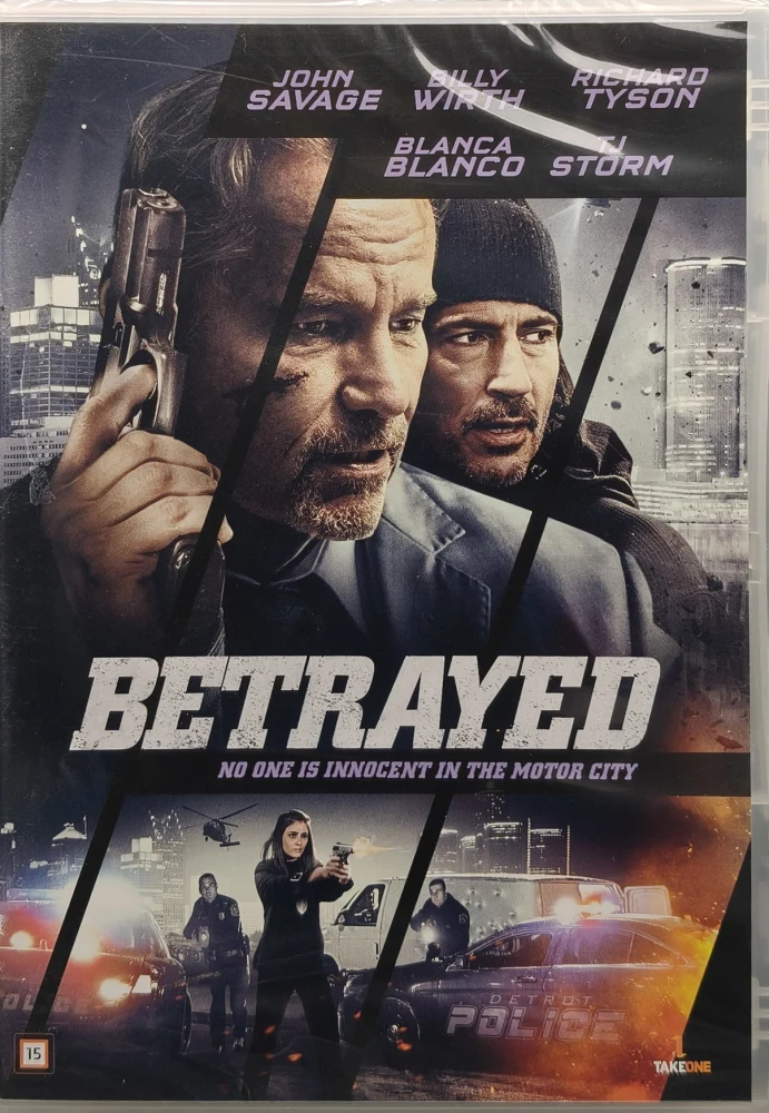 UUSI! DVD) John Savage: Betrayed (2018)