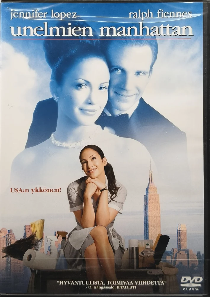 UUSI (DVD) Jennifer Lopez : Unelmien Manhattan (2002)