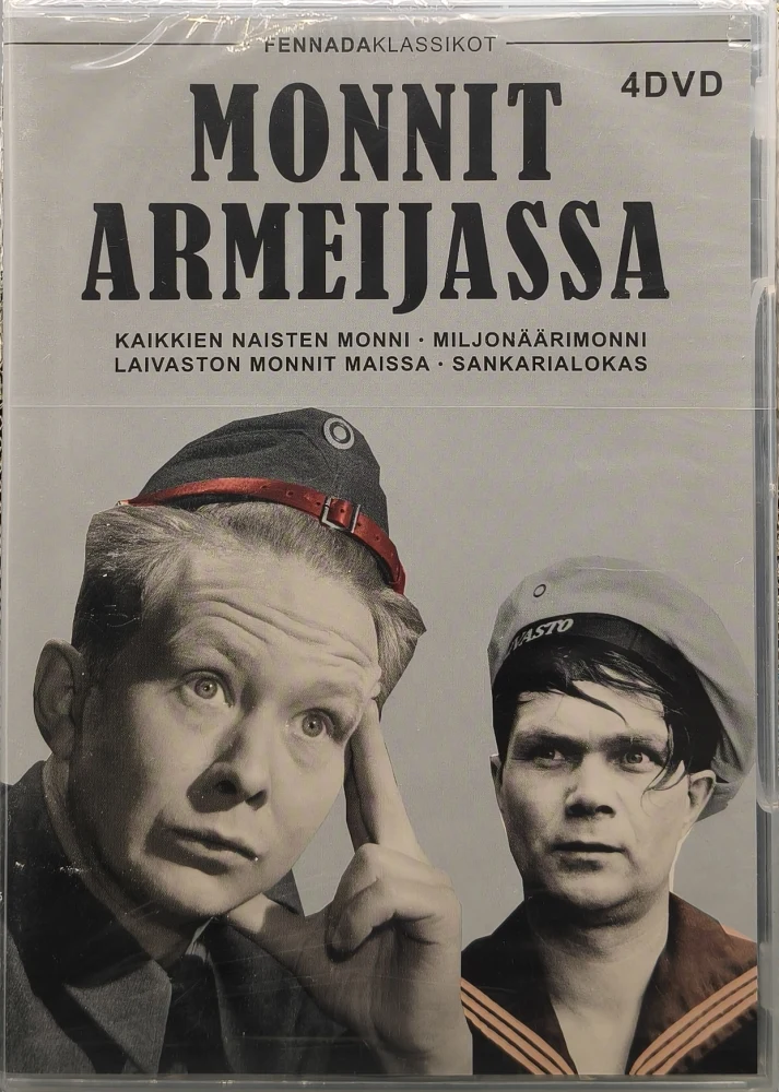 UUSI (4 DVD) Fennada: Monnit armeijassa - Fennada sotilasfarssit