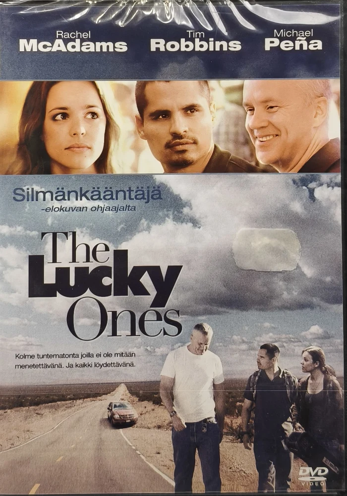 UUSI (DVD) Tim Robbins, Rachel McAdams: The Lucky Ones (2008) SUOMIKANNET