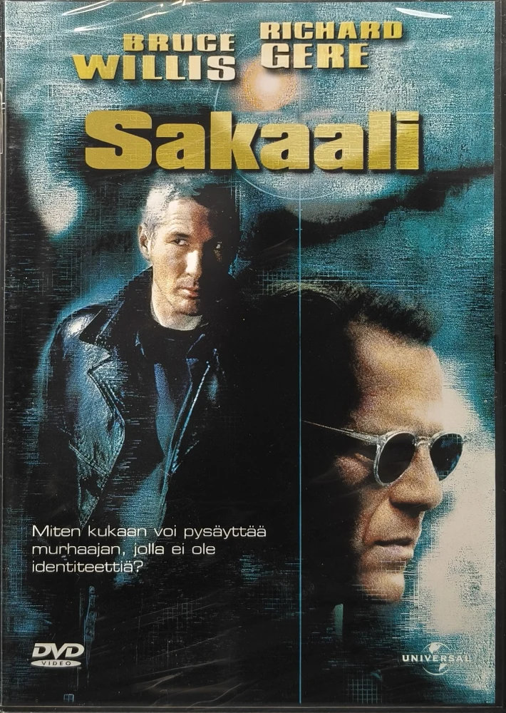 UUSI (DVD) Bruce Willis: Sakaali - The Jackal (1997) SUOMIKANNET