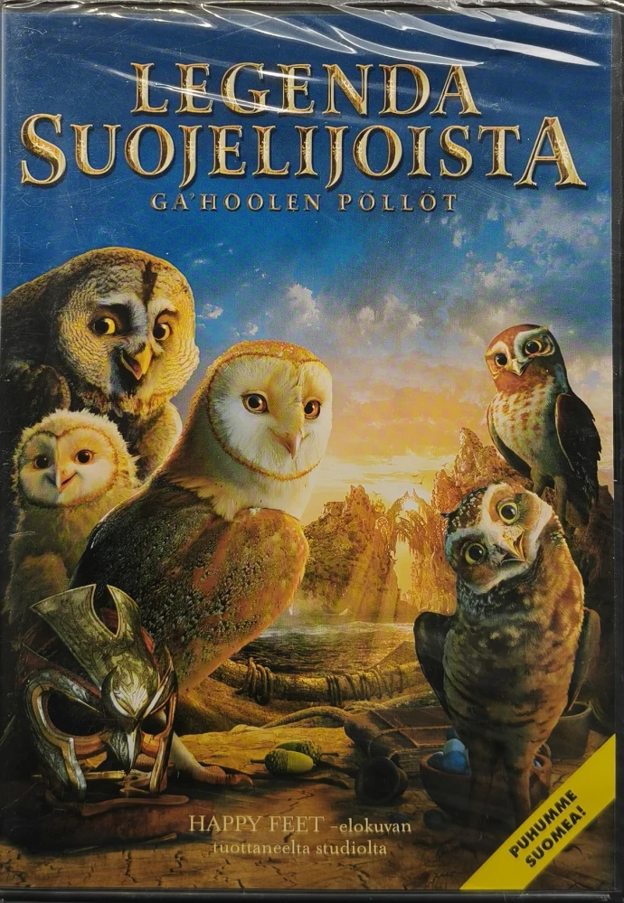 UUSI (DVD) Legenda suojelijoista - Ga'Hoolen pöllöt (2010)