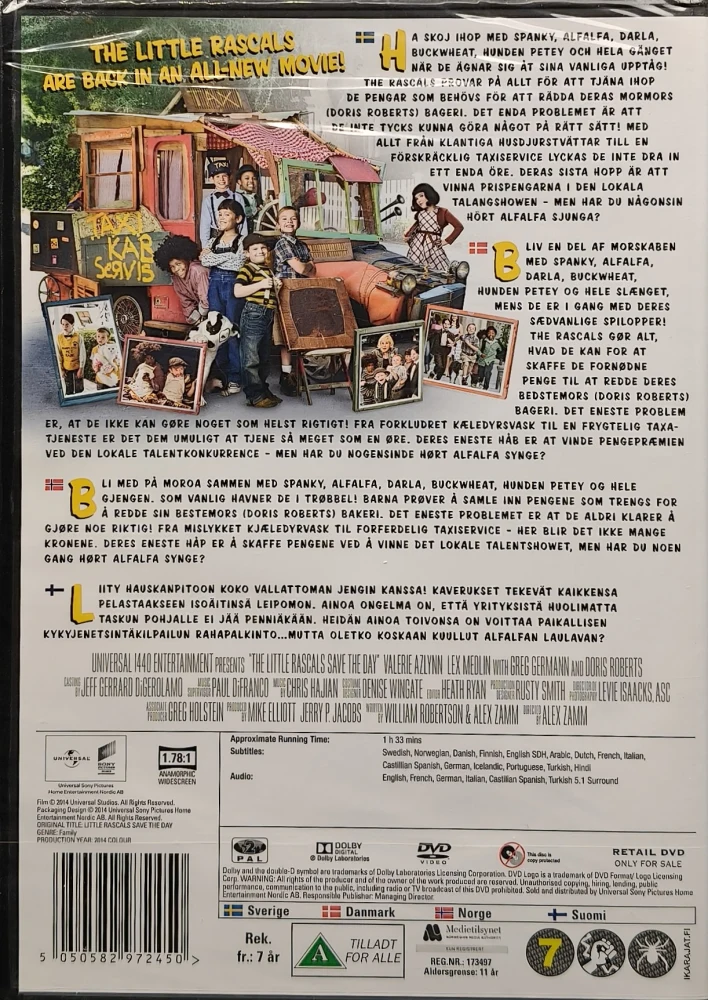 UUSI (DVD) The Little Rascals - Save the Day (2014)