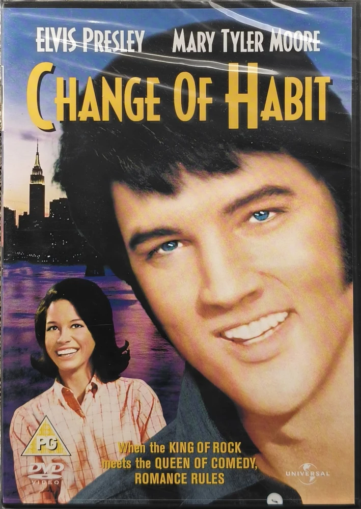 UUSI (DVD) ELVIS: Change of Habit (1969)