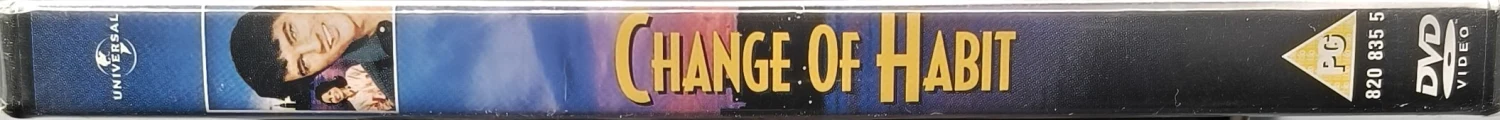 UUSI (DVD) ELVIS: Change of Habit (1969)