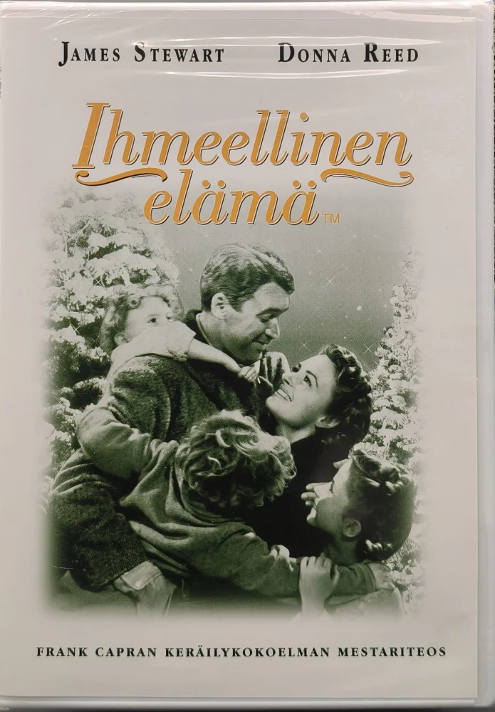 UUSI (DVD) James Stewart: Ihmeellinen elämä (1947)