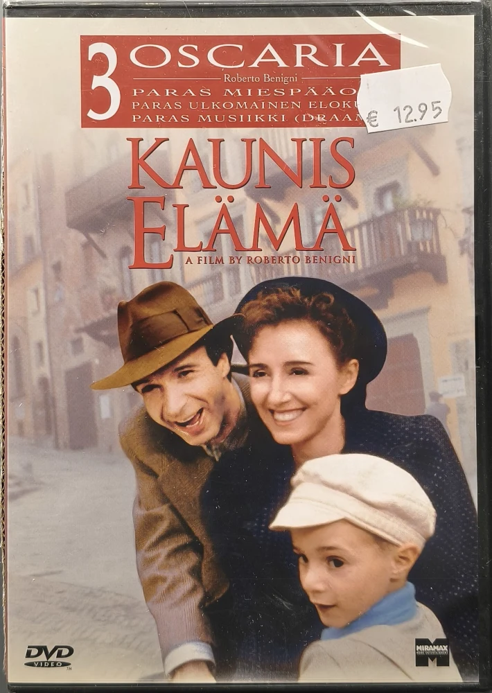 UUSI (DVD) Roberto Benigni: Kaunis elämä - Life is beautiful (1997)