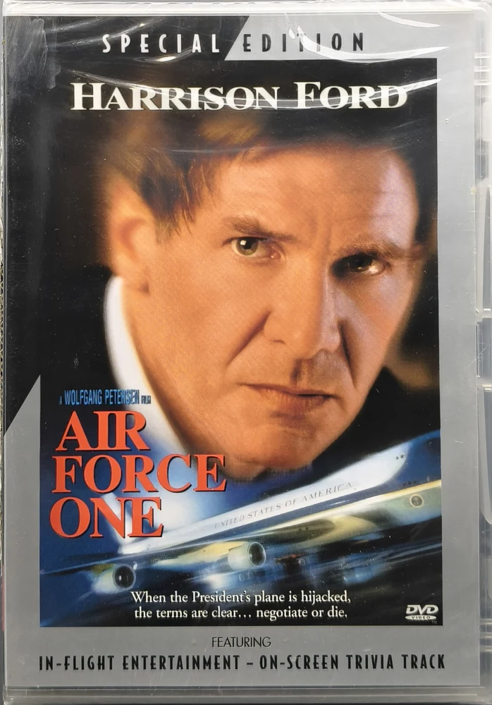UUSI (DVD) Harrison Ford: Air Force One (1997) SUOMIKANNET