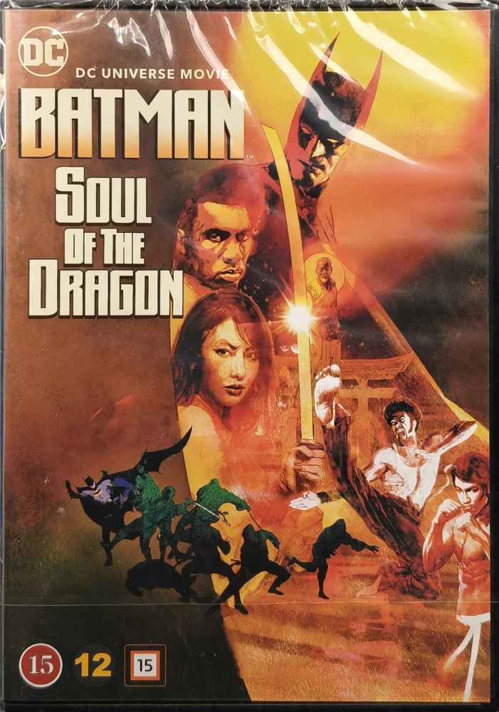 UUSI (DVD) BATMAN - SOUL OF THE DRAGON (2021)