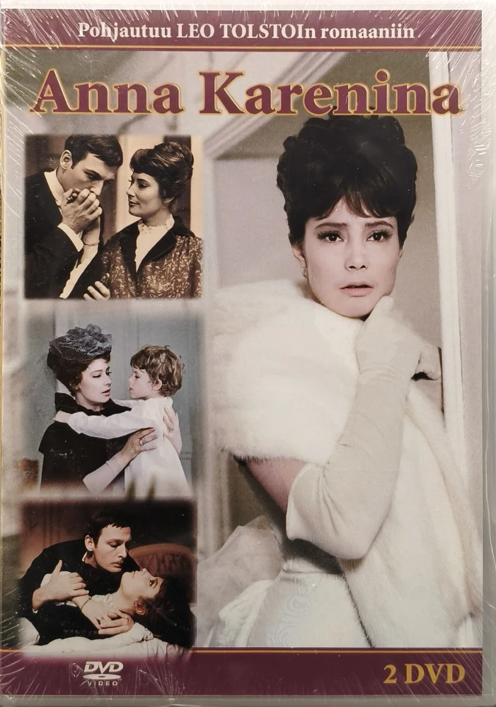 UUSI (2 DVD) Anna Karenina (1967) SUOMIKANNET