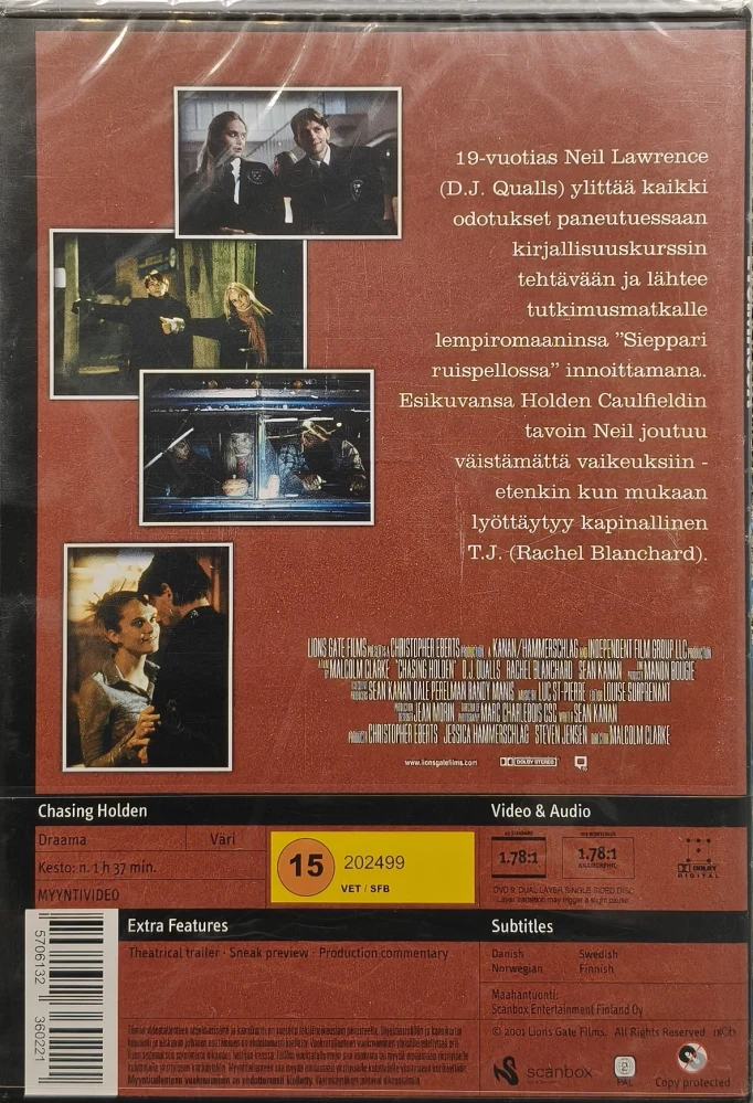 UUSI (DVD) Holdenia etsimässä - Chasing Holden (2003)