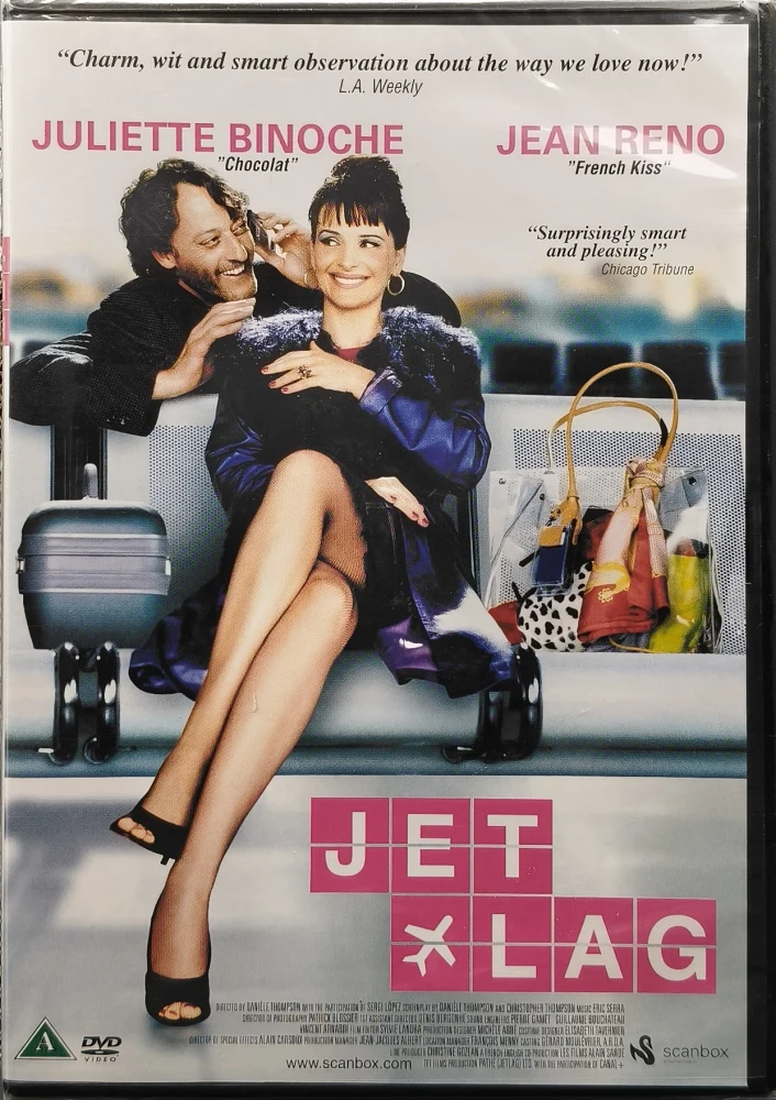 UUSI (DVD) Jet Lag (2002) Juliette Binoche, Jean Reno