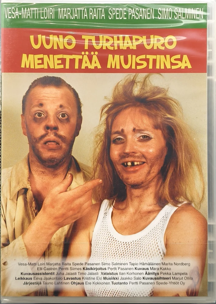UUSI (DVD) Uuno Turhapuro menettää muistinsa (1982)