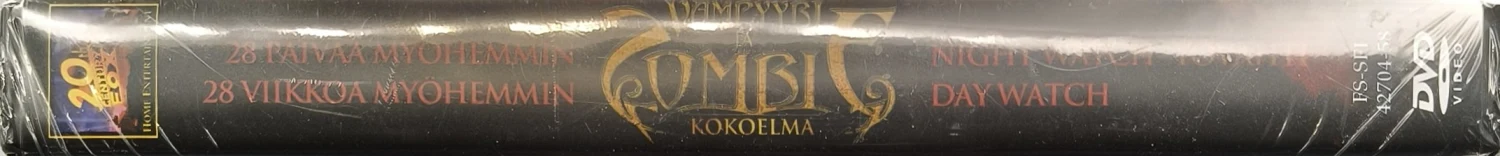 UUSI (4 DVD) Vampyyri ja Zombie - kokoelma