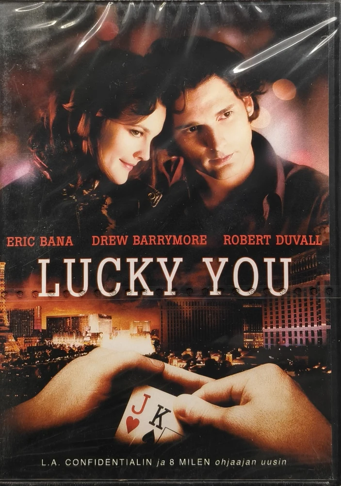 UUSI (DVD) Drew Barrymore, Eric Bana: Lucky You (2007) SUOMIKANNET