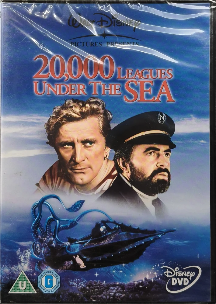 UUSI (DVD) Kirk Douglas: Sukelluslaivalla maapallon ympäri (1954)