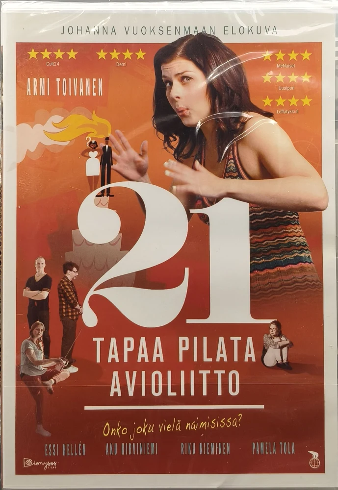 UUSI (DVD) Johanna Vuoksenmaa: 21 tapaa pilata avioliitto (2012)