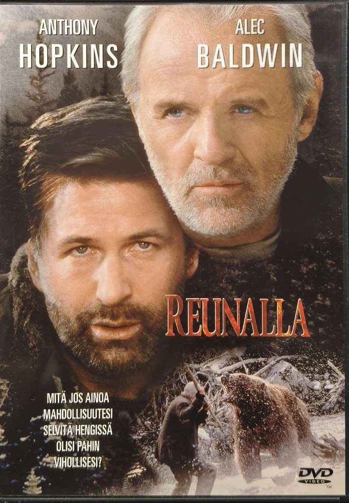 DVD) Anthony Hopkins, Alec Baldwin: Reunalla  - The Edge (1997)