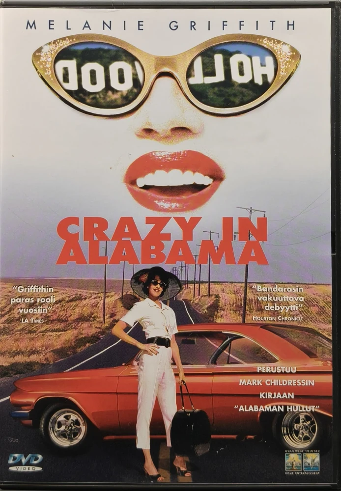 DVD) Melanie Griffith: Crazy In Alabama (1999) SUOMIKANNET