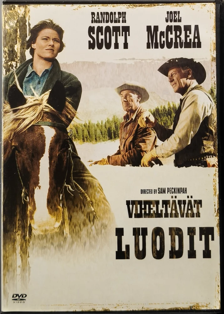 DVD) Sam Peckinpah: Viheltävät luodit -Ride the High Country  (1962) SUOMIKANNET
