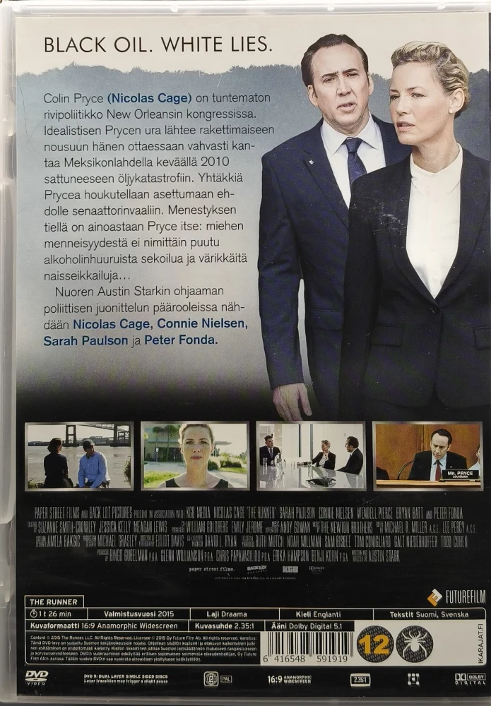 DVD) The Runner (2015) Nicolas Cage - SUOMIKANNET