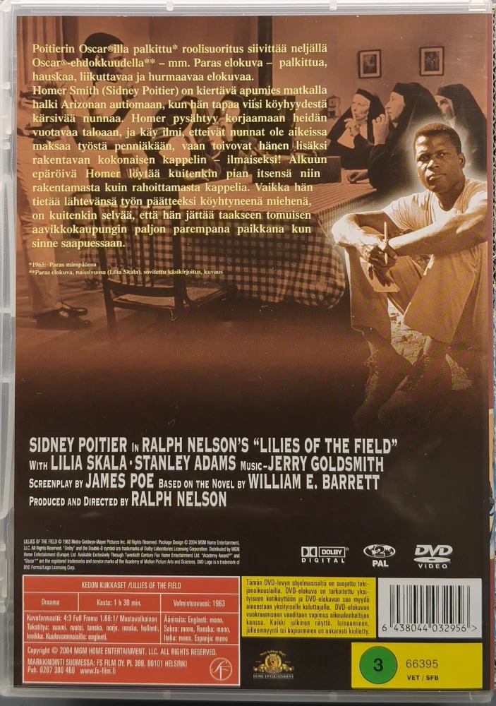 DVD) Sidney Poitier: Kedon Kukkaset (1983)