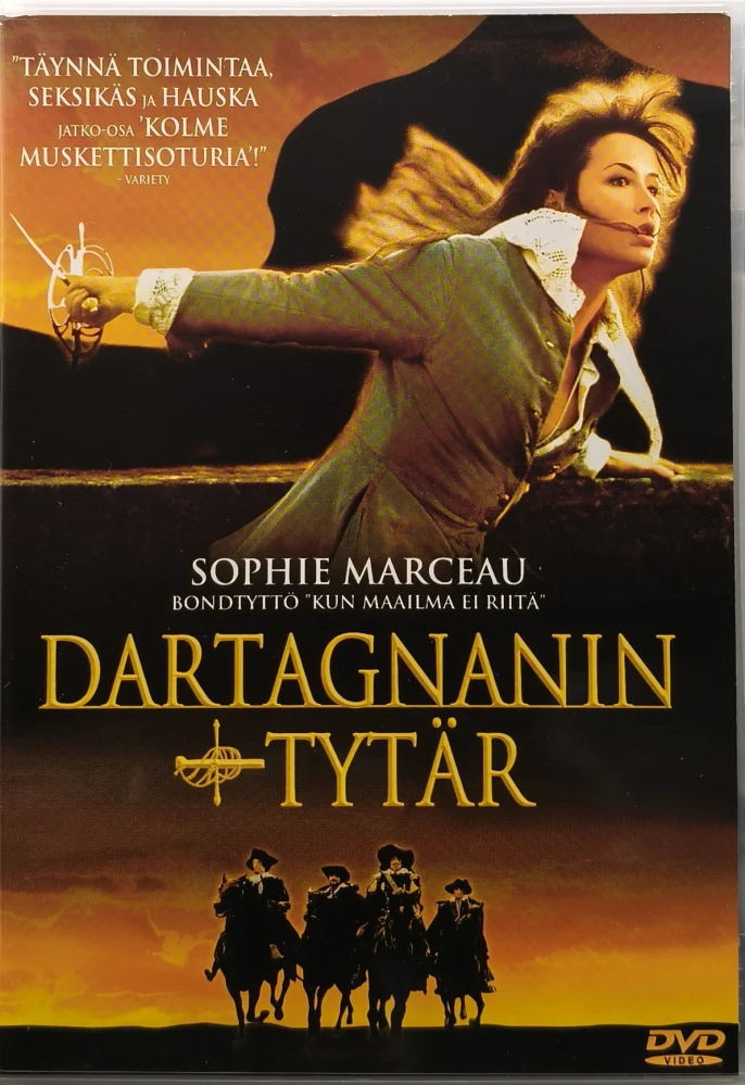 DVD) Sophie Marceau: Dartagnanin Tytär (1994) SUOMIKANNET