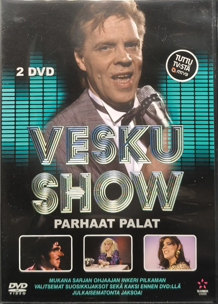 2 DVD) Vesku Show – Parhaat palat (2013)