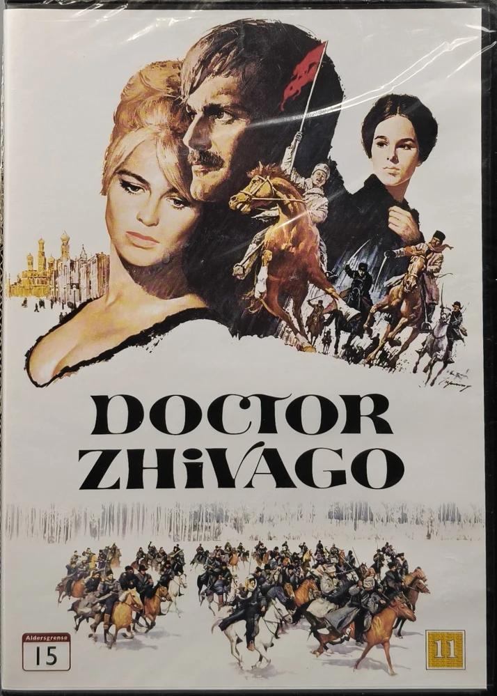 UUSI (DVD) Doctor Zhivago - Tohtori Zhivago (1965) SUOMITEKSTIT
