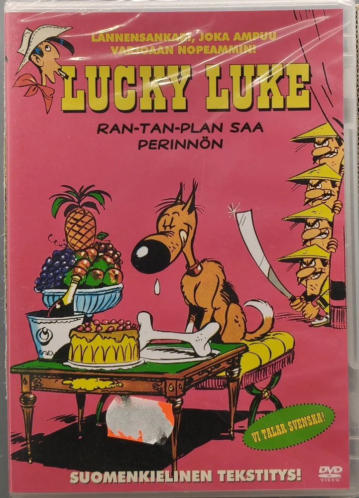 UUSI (DVD) Lucky Luke - Ran-tan-plan saa perinnön
