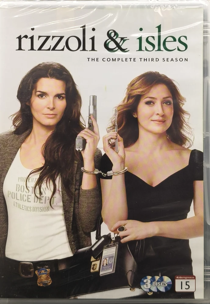 UUSI (3 DVD) Rizzoli & Isles: Kausi 3 - SUOMITEKSTIT