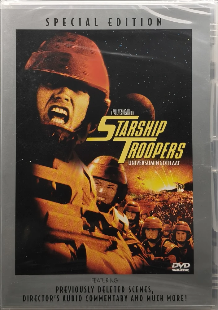 UUSI (DVD) Starship Troopers - Universumin Sotilaat (1997) SUOMIKANNET