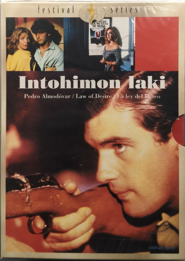 UUSI (DVD) Pedro Almodovar : Intohimon laki (1987) FESTIVAL SERIES