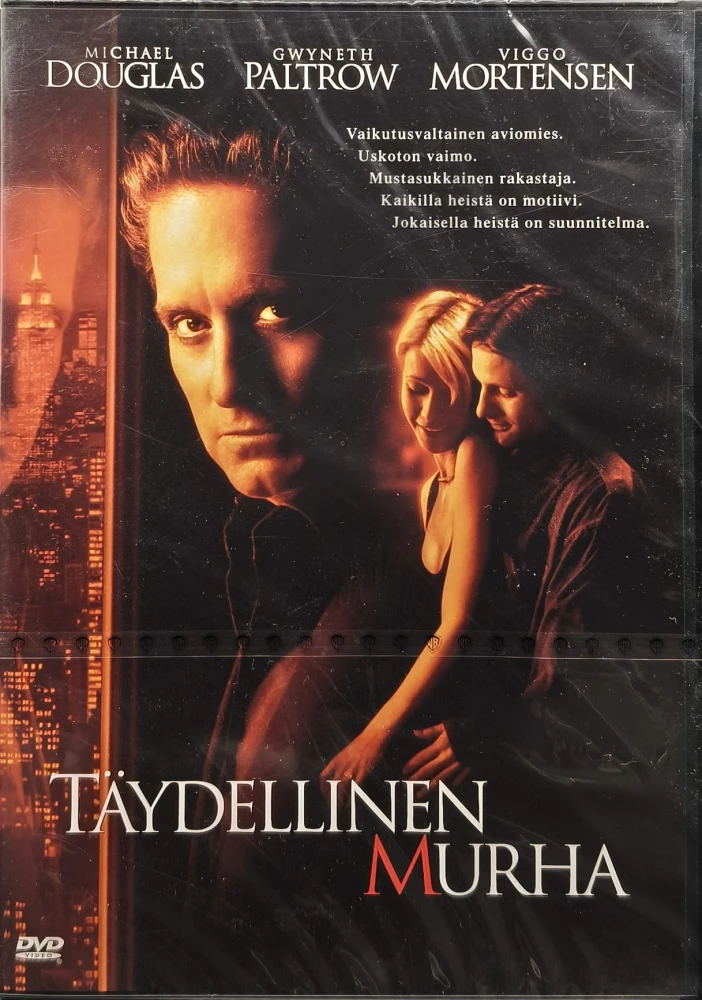 UUSI (DVD) Michael Douglas: Täydellinen Murha (1998) SUOMIKANNET