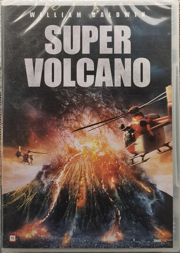 UUSI (DVD) Super Volcano (2022) William Baldwin