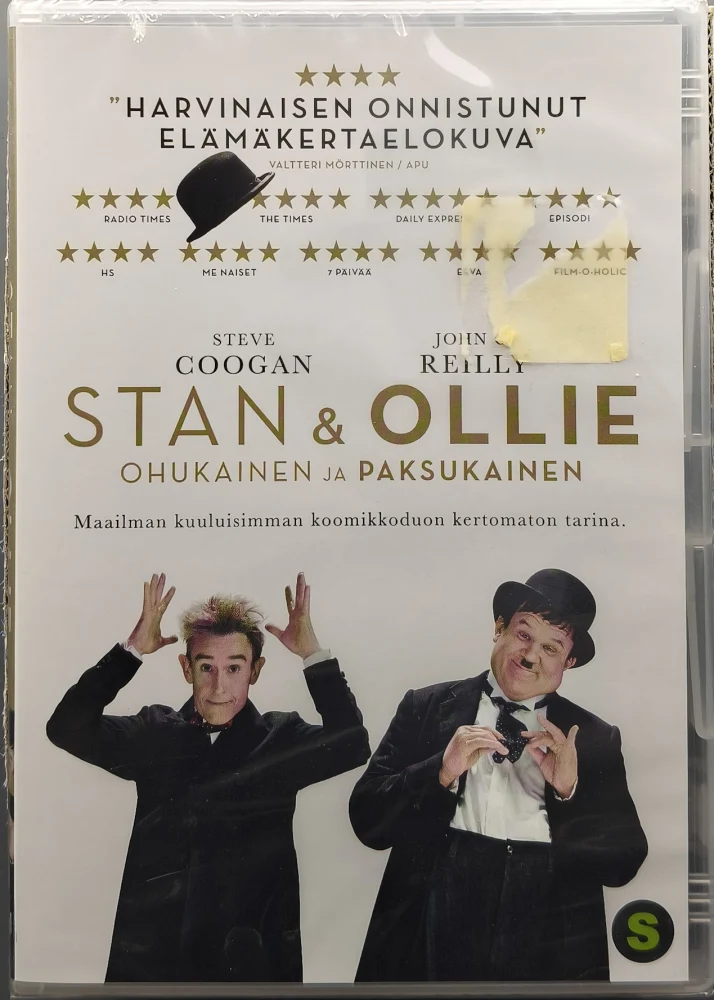 UUSI (DVD) Stan & Ollie - Ohukainen ja Paksukainen 2018