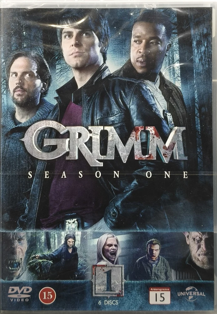 UUSI (6 DVD) Grimm: Kausi 1 -Season One (2011-2012)