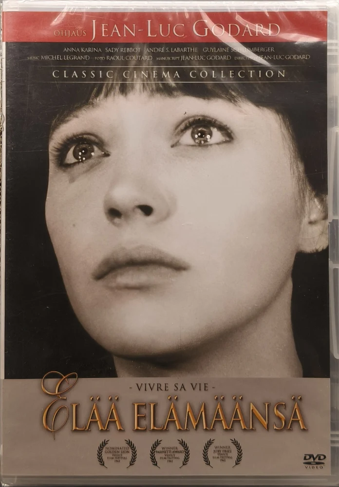 UUSI (DVD) Jean-Luc Godard: Elää elämäänsä - Vivre sa vie (1962)