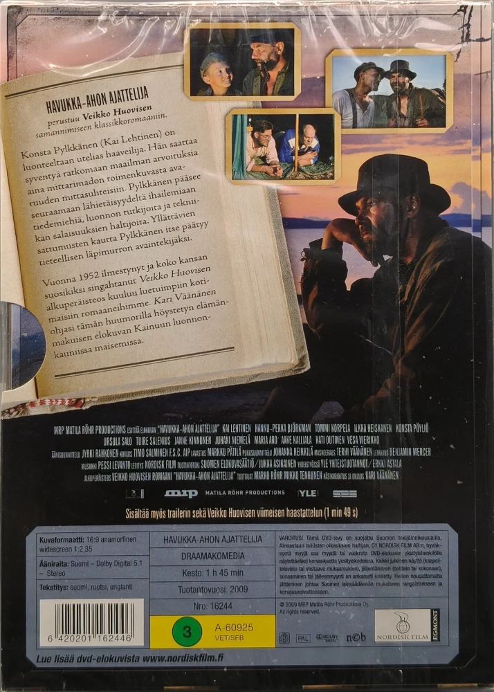 UUSI (DVD) Kai Lehtinen: Havukka-ahon ajattelija (2009)