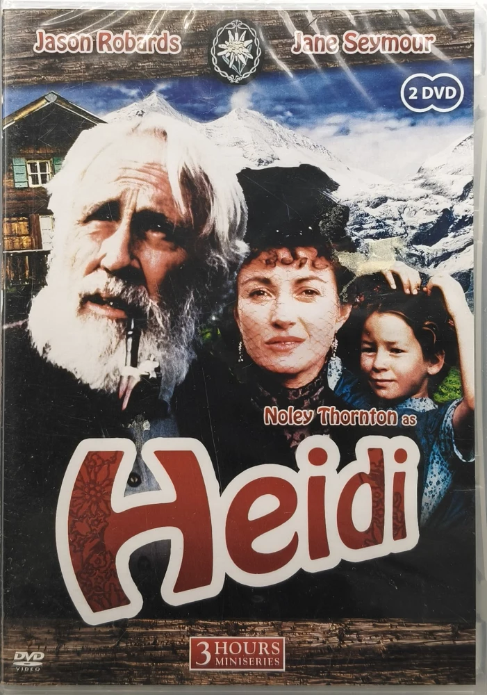 UUSI (2 DVD) Jane Seymour: HEIDI (Minisarja) 1993