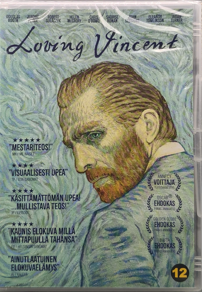 UUSI (DVD) Loving Vincent (2017) SUOMIKANNET