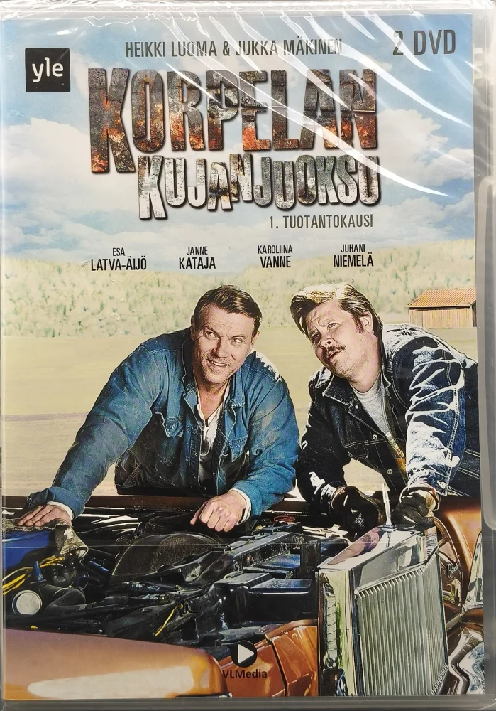 UUSI (2 DVD) Korpelan kujanjuoksu - Kausi 1 (2016)