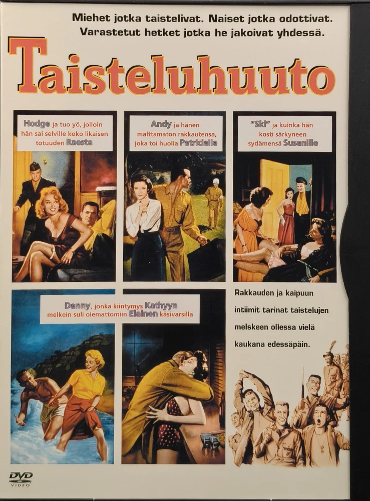 DVD) Taisteluhuuto - Battle Cry (1955) SUOMIKANNET