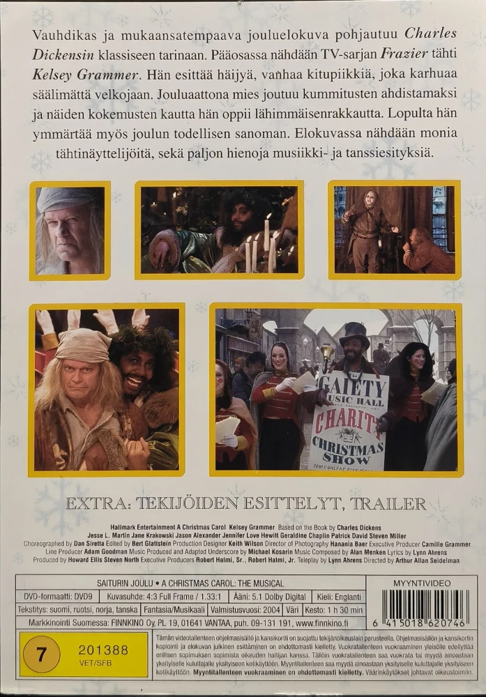 DVD) Kelsey Grammer: Saiturin joulu (2004) SUOMIKANNET