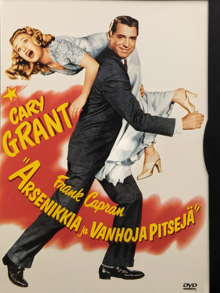 DVD) Cary Grant: Arsenikkia ja vanhoja pitsejä (1944) SUOMIKANNET