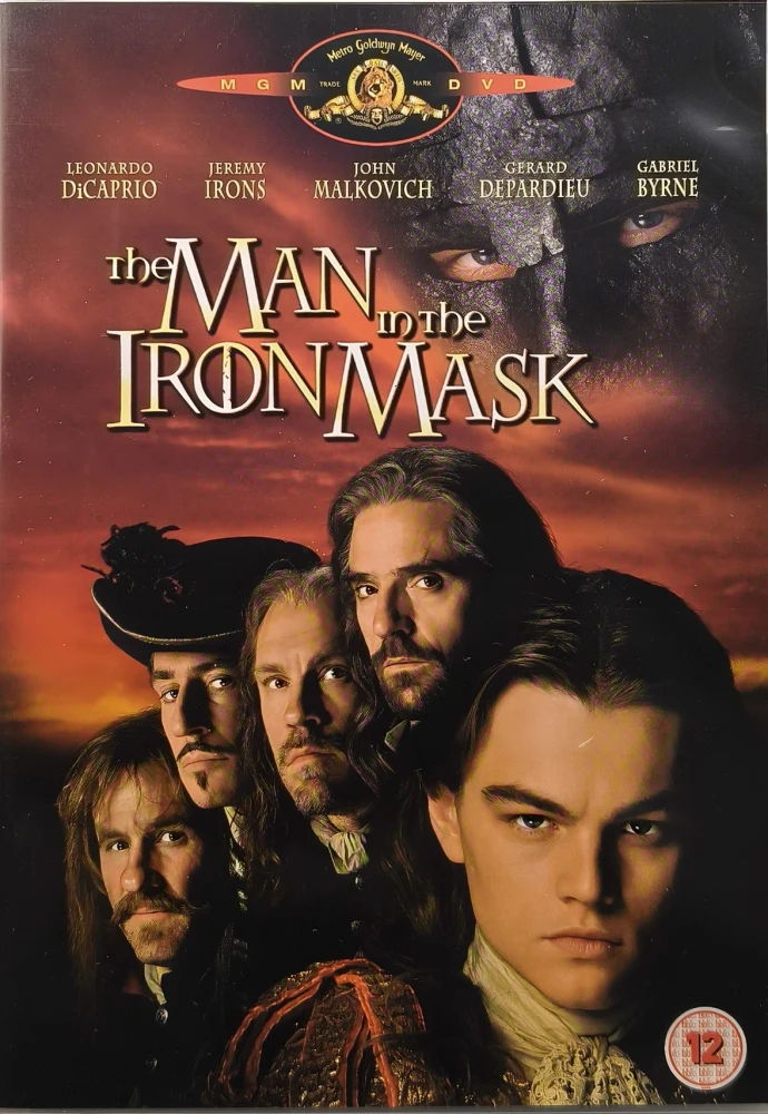 DVD) Leonardo DiCaprio: The Man in the Iron Mask - Rautanaamio (1997) SUOMITEKSTIT
