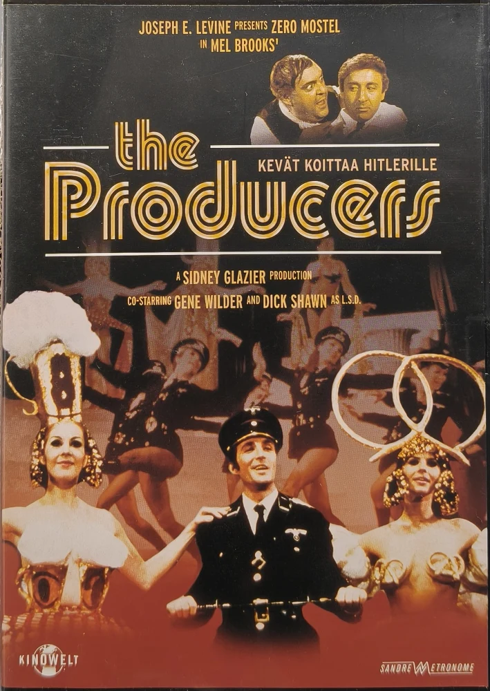 DVD) Mel Brooks: The Producers - Kevät koittaa Hitlerille (1968) SUOMIKANNET
